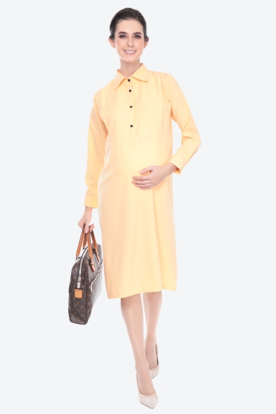 Louisa Plain In Light Orange  Louisa Plain In Light Orange