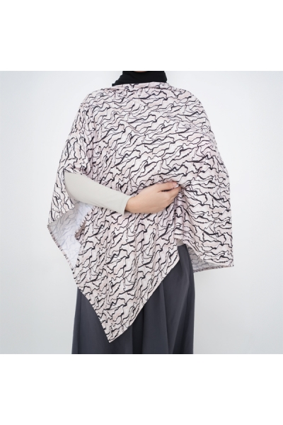 Limited Edition Maternity Nursing Cover Printed In Wavy Sands